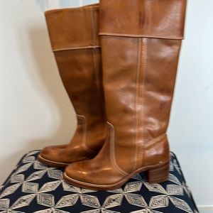 Vintage Frye boots. Never worn. 9.5. Beautiful and unique. Prefect tall boots